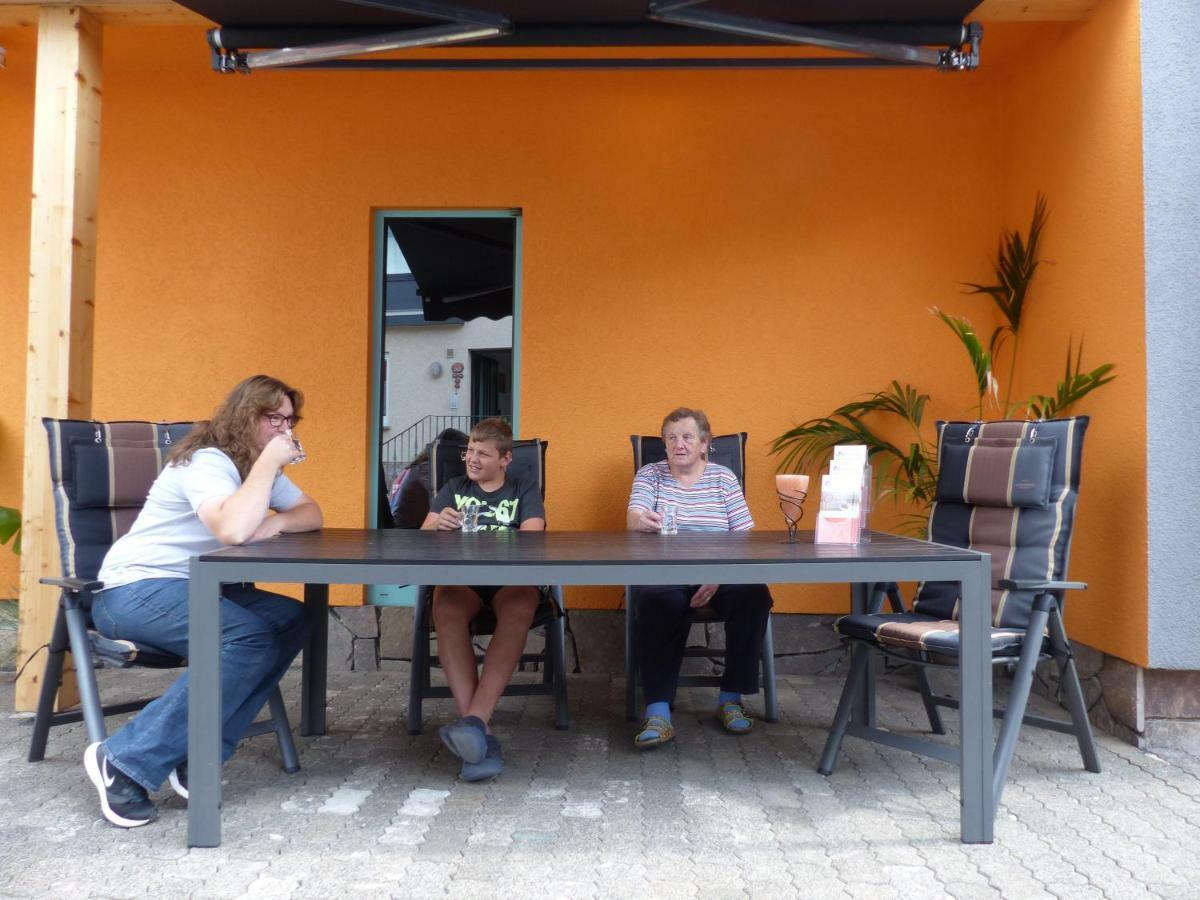 Wellness Pension Salzgrotte Sondernau Buitenkant foto