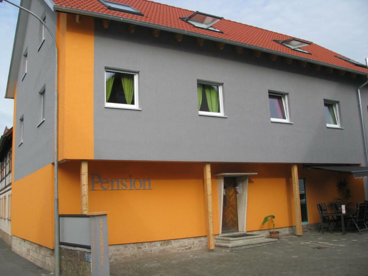 Wellness Pension Salzgrotte Sondernau Buitenkant foto